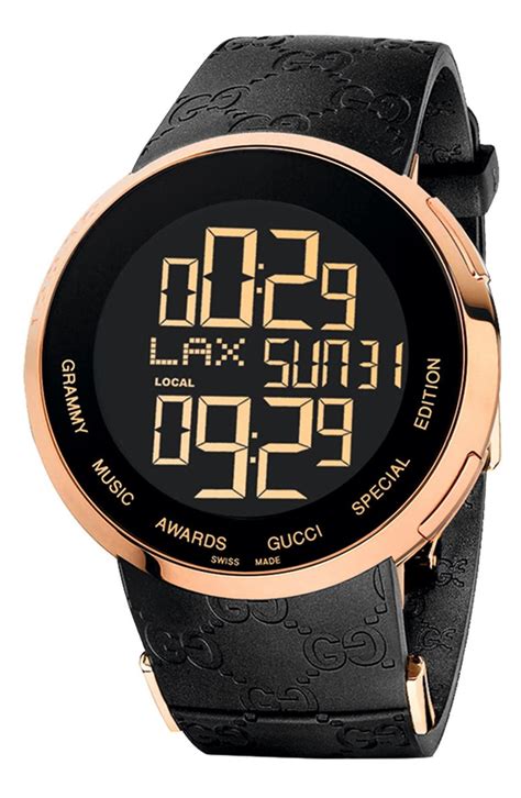 gucci grammy awards watch replica|i gucci digital watch value.